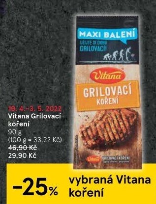 Koření Grilovací Vitana