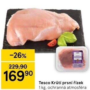 Krůtí prsní řízky Tesco
