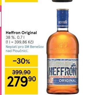 Rum 5YO Heffron Panama