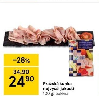 Šunka pražská nejvyšší jakosti LE&amp