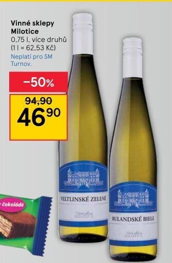 Vína Vinné sklepy Milotice