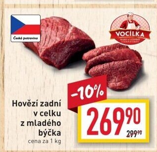Hovězí zadní Vocílka
