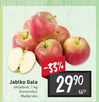 Jablka Gala