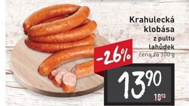 Krahulecká klobása Krahulík