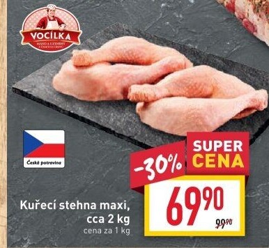 Kuřecí stehna Vocílka