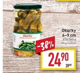 Okurky konzervované