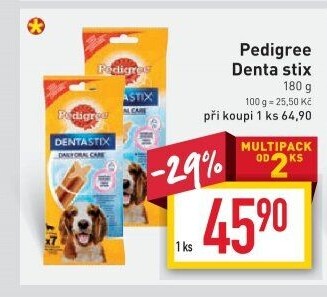 Pamlsky pro psy Denta Stix Pedigree