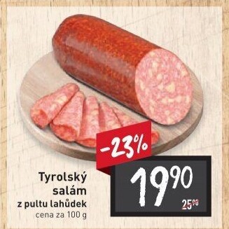 Salám tyrolský