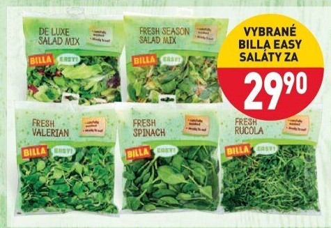 Saláty Easy Billa