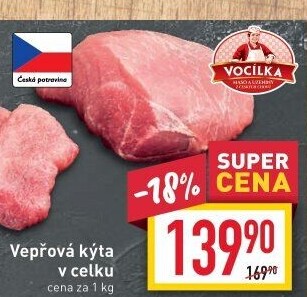 Vepřová kýta Vocílka