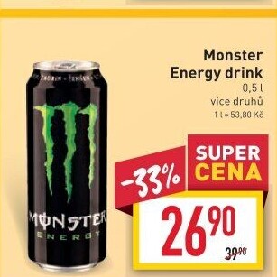 Energetický nápoj Monster Energy