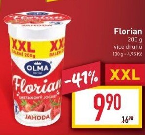Jogurt smetanový Florian Olma