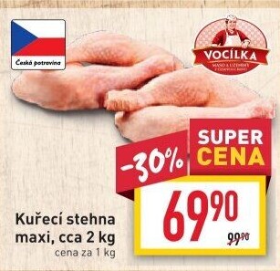 Kuřecí stehna Vocílka
