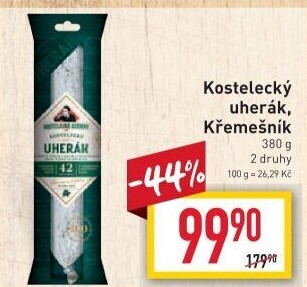 Salám Uherák kostelecký Kostelecké uzeniny