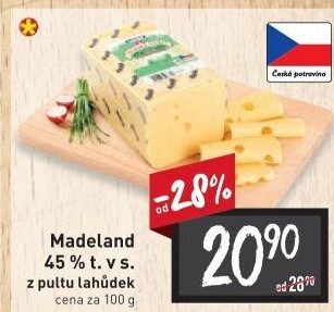 Sýr Madeland 45% Madeta