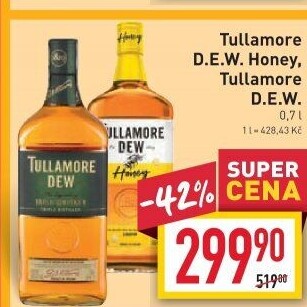 Whisky irská Honey Tullamore Dew