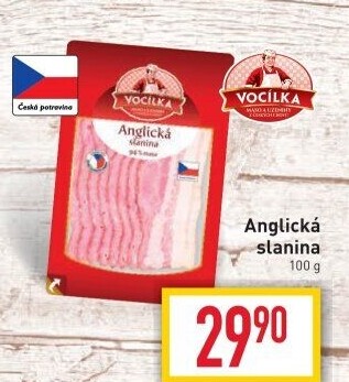 Anglická slanina Vocílka