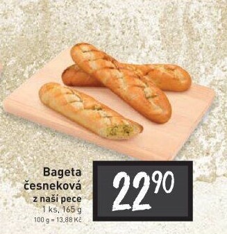 Bageta česneková