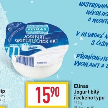 Bílý jogurt řecký Elinas