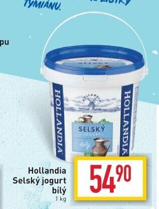 Bílý jogurt selský Hollandia