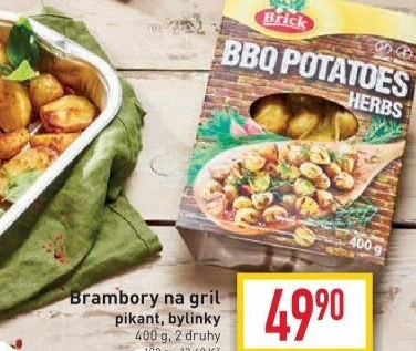 Brambory na gril Brick