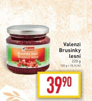 Brusinky lesní Valenzi