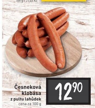 Česneková klobása
