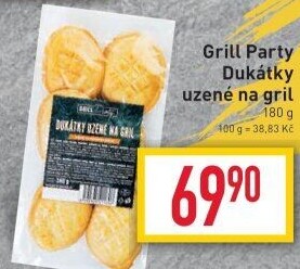 Dukátky uzené na gril Grill Party