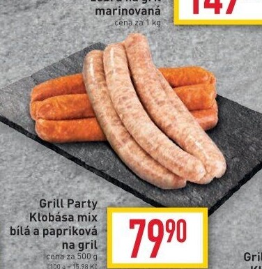 Klobása gril mix Grill Party