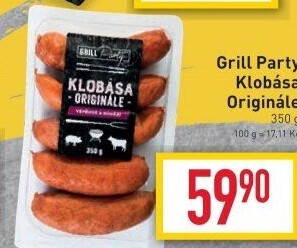 Klobása Originále Grill Party