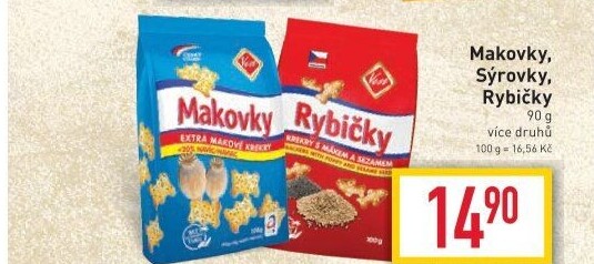 Krekry makovky Vest