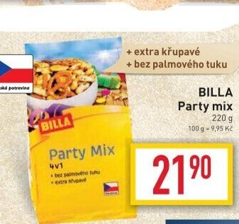 Krekry Party mix Billa
