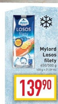 Losos filety mražený Mylord