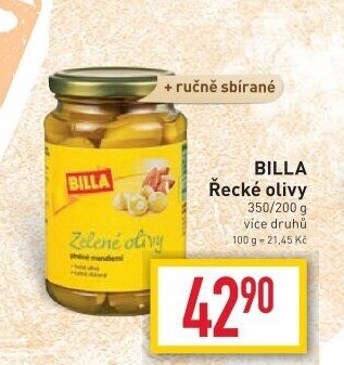 Olivy řecké Billa