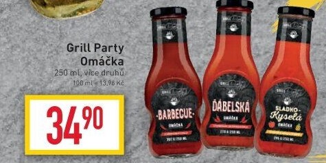 Omáčky Grill Party