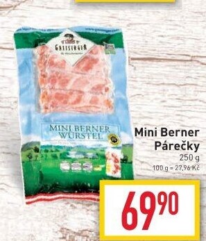 Párečky miniberner Greisinger