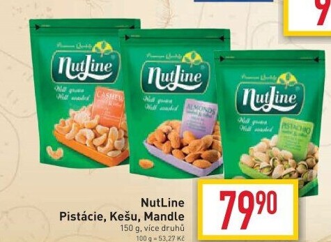 Pistácie NutLine
