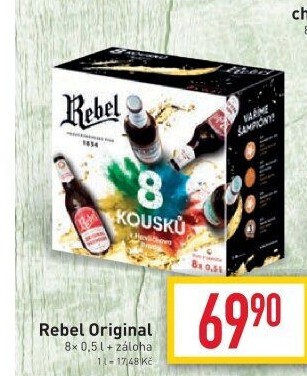 Pivo Mixpack Rebel Pivovar Havlíčkův Brod