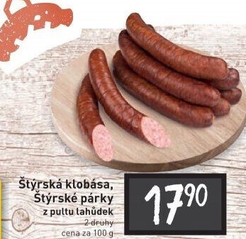 Štýrská klobása