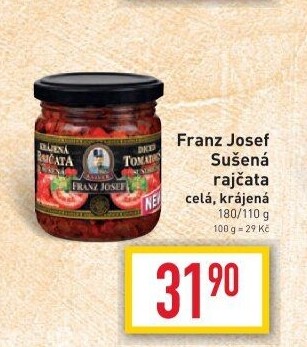 Sušená rajčata v oleji Exclusive Franz Josef Kaiser