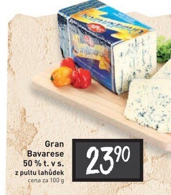 Sýr Gran Bavarese 50% Steffel