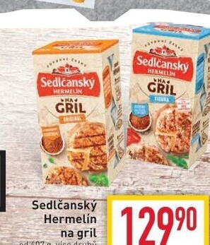 Sýr Hermelín na gril Sedlčanský