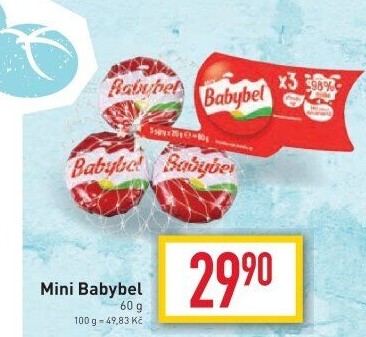 Sýr Mini Babybel Veselá kráva