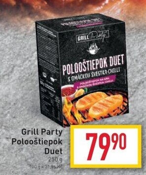 Sýr Polooštiepok na gril Grill Party