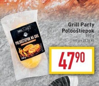 Sýr Polooštiepok na gril Grill Party