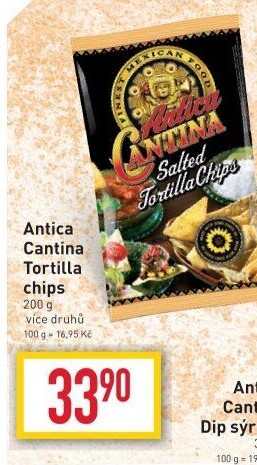 Tortilla chips Antica Cantina
