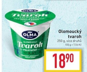 Tvaroh Olomoucký Olma
