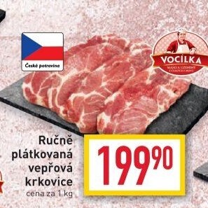 Vepřová krkovice bez kosti Vocílka