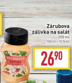 Zálivka na salát Zárubova
