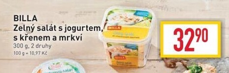 Zelný salát s jogurtem Billa